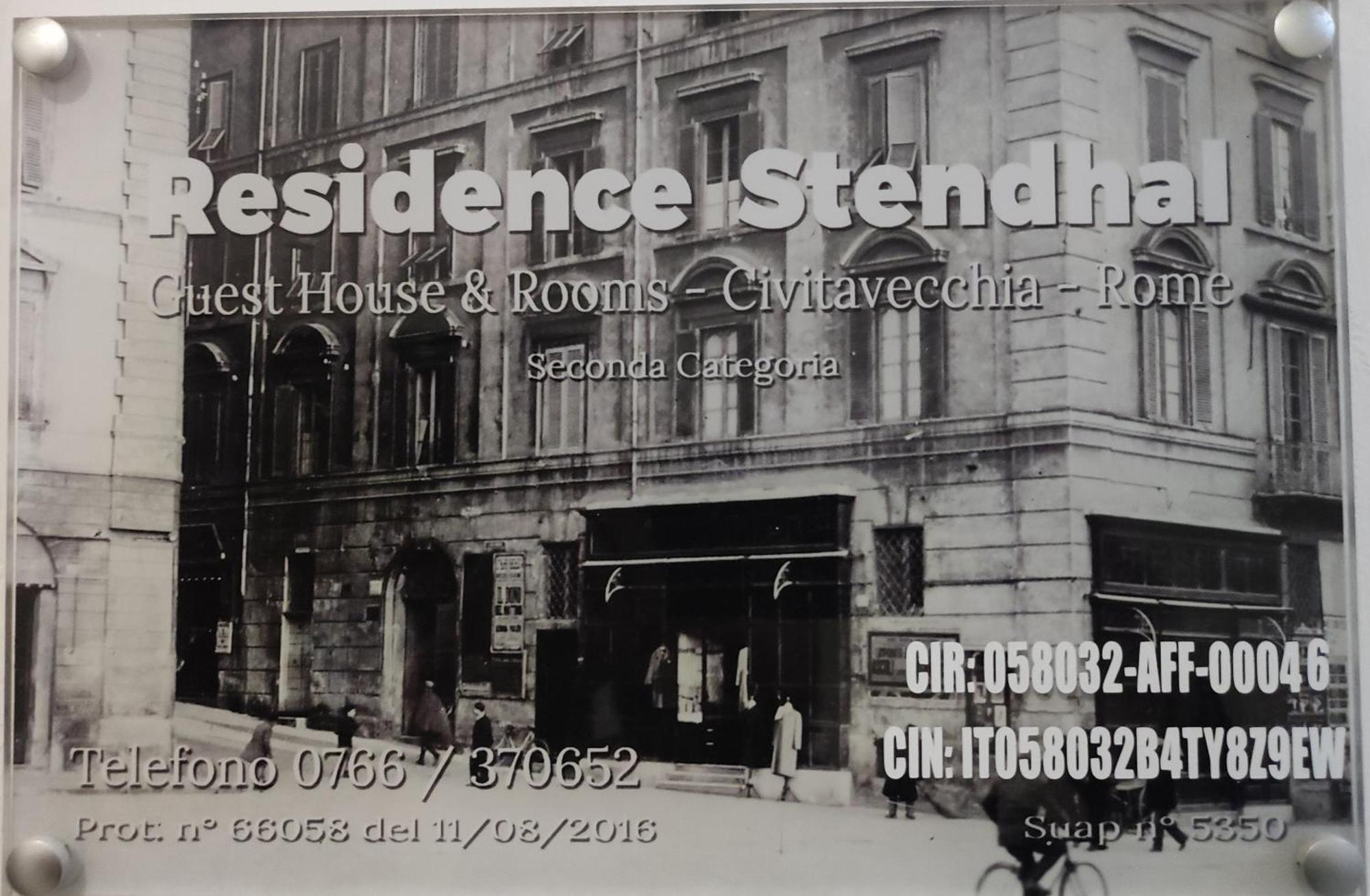 Residence Stendhal Guest House Civitavecchia Kültér fotó