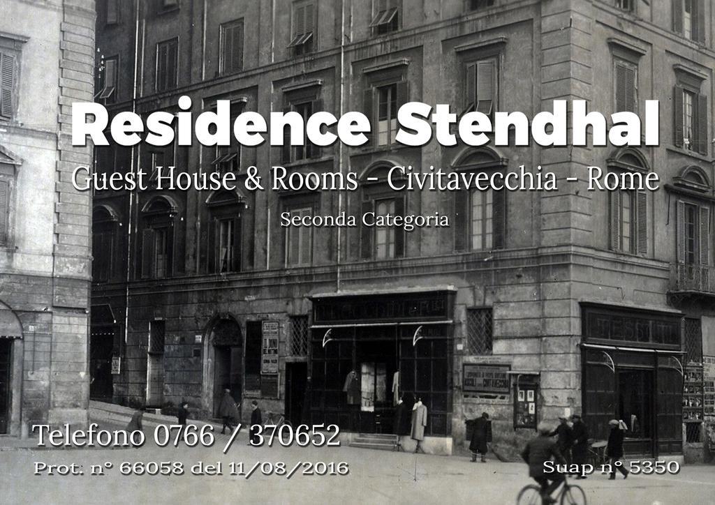 Residence Stendhal Guest House Civitavecchia Kültér fotó